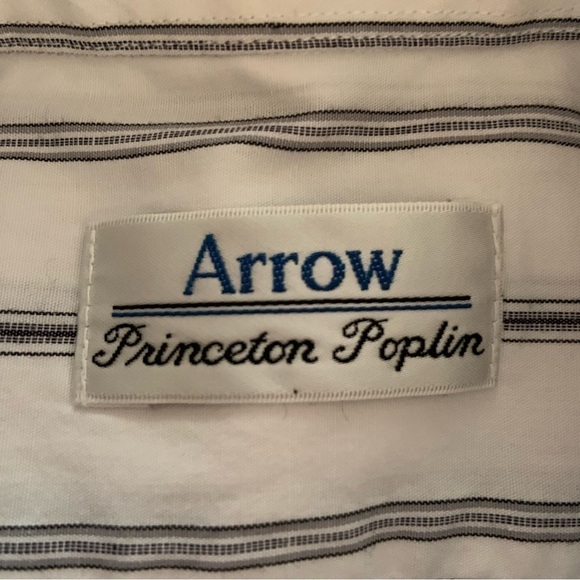 Arrow Princeton Poplin Dress Shirt - Picture 7 of 10